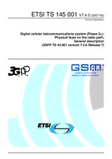 ETSI TS 145001-V7.4.0 31.5.2007