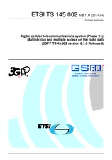 Norma ETSI TS 145002-V8.1.0 8.4.2011 náhled