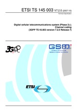 ETSI TS 145003-V7.2.0 26.10.2007