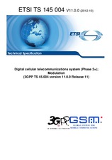 ETSI TS 145004-V11.0.0 19.10.2012