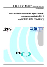ETSI TS 146031-V4.0.0 31.3.2001