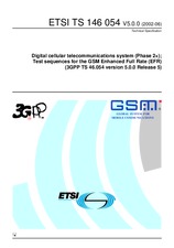 ETSI TS 146054-V5.0.0 30.6.2002