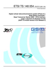 ETSI TS 148054-V4.0.0 15.5.2001