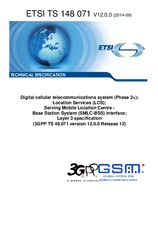 ETSI TS 148071-V12.0.0 30.9.2014