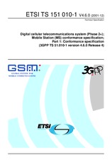 ETSI TS 151010-1-V4.6.0 31.12.2001