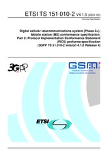 ETSI TS 151010-2-V4.1.0 14.8.2001