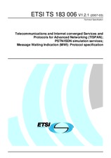 ETSI TS 183006-V1.2.1 27.3.2007