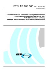 Náhled ETSI TS 183006-V1.3.0 6.6.2008