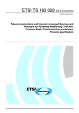 ETSI TS 183028-V2.5.0 19.6.2008