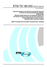 Norma ETSI TS 183033-V2.0.0 11.6.2008 náhled