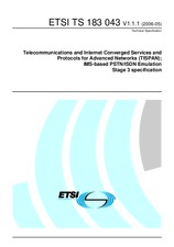 Norma ETSI TS 183043-V1.1.1 12.5.2006 náhled