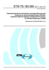 ETSI TS 183065-V3.1.1 22.7.2011