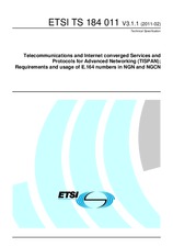 ETSI TS 184011-V3.1.1 2.2.2011