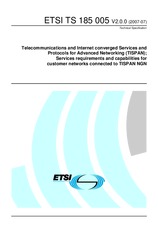 ETSI TS 185005-V2.0.0 31.7.2007