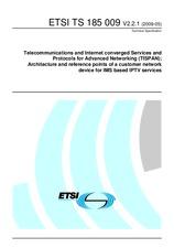 ETSI TS 185009-V2.2.1 19.5.2009