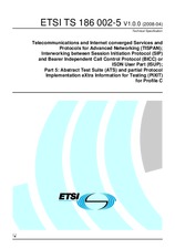 Náhled ETSI TS 186002-5-V1.0.0 2.4.2008