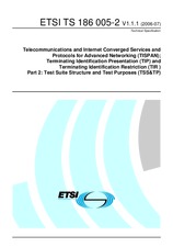 Náhled ETSI TS 186005-2-V1.1.1 17.7.2006