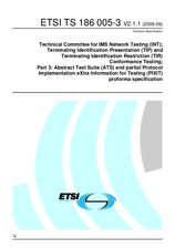 ETSI TS 186005-3-V2.1.1 22.9.2009