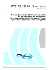 ETSI TS 186011-3-V2.2.1 25.9.2009