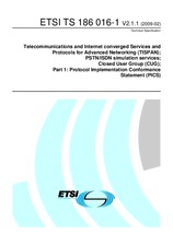 ETSI TS 186016-1-V2.1.1 3.2.2009