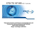 ETSI TS 187005-V3.1.1 28.6.2012