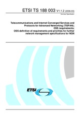 ETSI TS 188003-V1.1.2 31.3.2006