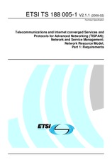 ETSI TS 188005-1-V2.1.1 19.2.2009