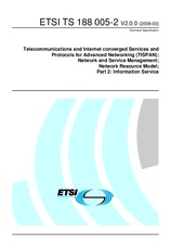 ETSI TS 188005-2-V2.0.0 20.3.2008