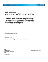 NEPLATNÁ IEEE 24774-2012 27.4.2012 náhled
