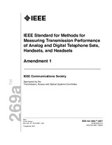 IEEE 269a-2007 7.9.2007