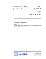 NEPLATNÁ IEEE/IEC 61691-5-2004 15.11.2004 náhled