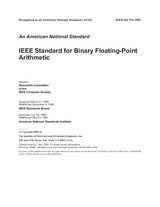 NEPLATNÁ IEEE 754-1985 12.10.1985 náhled