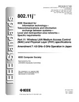 IEEE 802.11j-2004 29.10.2004