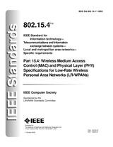 NEPLATNÁ IEEE 802.15.4-2003 1.10.2003 náhled