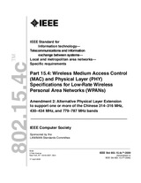 NEPLATNÁ IEEE 802.15.4c-2009 17.4.2009 náhled