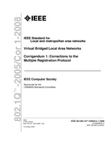 NEPLATNÁ IEEE 802.1Q-2005/Cor 1-2008 15.10.2008 náhled