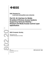 NEPLATNÁ IEEE 802.20-2008 29.8.2008 náhled