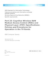 NEPLATNÁ IEEE 802.22-2011 1.7.2011 náhled