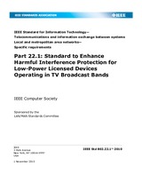 NEPLATNÁ IEEE 802.22.1-2010 1.11.2010 náhled
