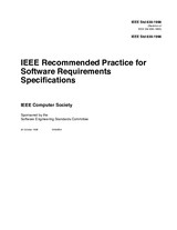 NEPLATNÁ IEEE 830-1998 20.10.1998 náhled