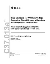 NEPLATNÁ IEEE C37.013a-2007 6.6.2007 náhled