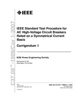 NEPLATNÁ IEEE C37.09-1999/Cor 1-2007 2.5.2007 náhled