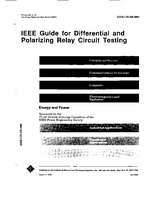 NEPLATNÁ IEEE C37.103-1990 9.8.1990 náhled