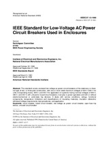 NEPLATNÁ IEEE C37.13-1990 21.5.1991 náhled