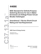 NEPLATNÁ IEEE C37.13.1a-2010 3.8.2010 náhled