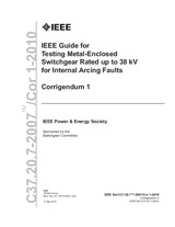 NEPLATNÁ IEEE C37.20.7-2007/Cor 1-2010 17.5.2010 náhled