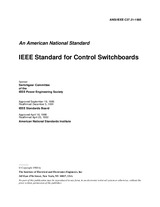 Náhled IEEE C37.21-1985 29.3.1988