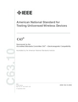 NEPLATNÁ IEEE/ANSI C63.10-2009 10.9.2009 náhled