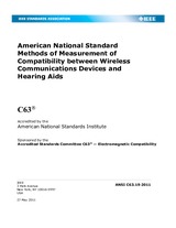 NEPLATNÁ IEEE/ANSI C63.19-2011 27.5.2011 náhled