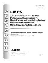 IEEE/ANSI N42.17A-2003 29.4.2004